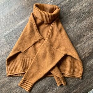 Madewell Wool Blend Cropped Turtleneck Sweater